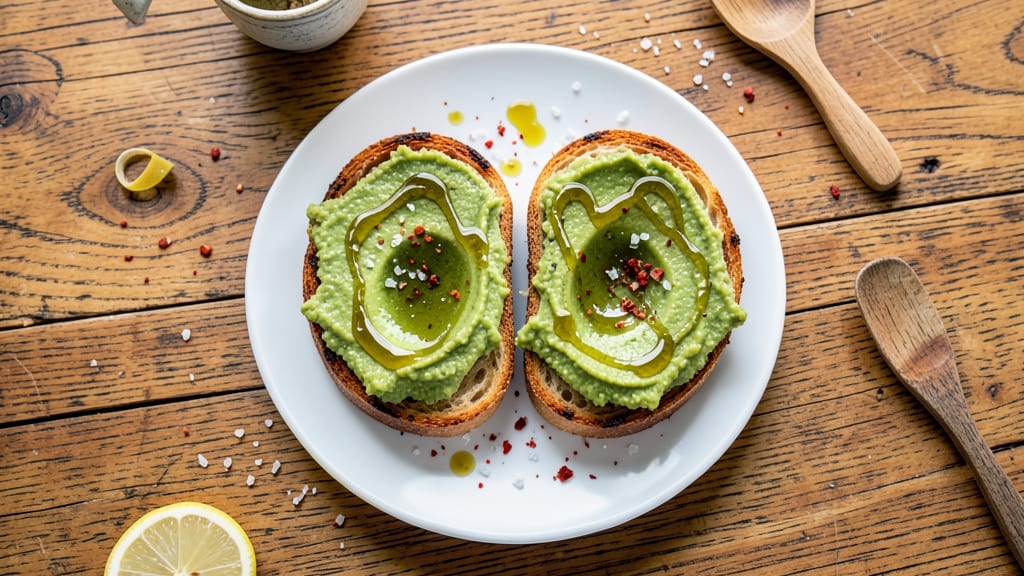 Avocado Bread Toast Recipe: Creamy Avocado Mash with Crunchy Toppings