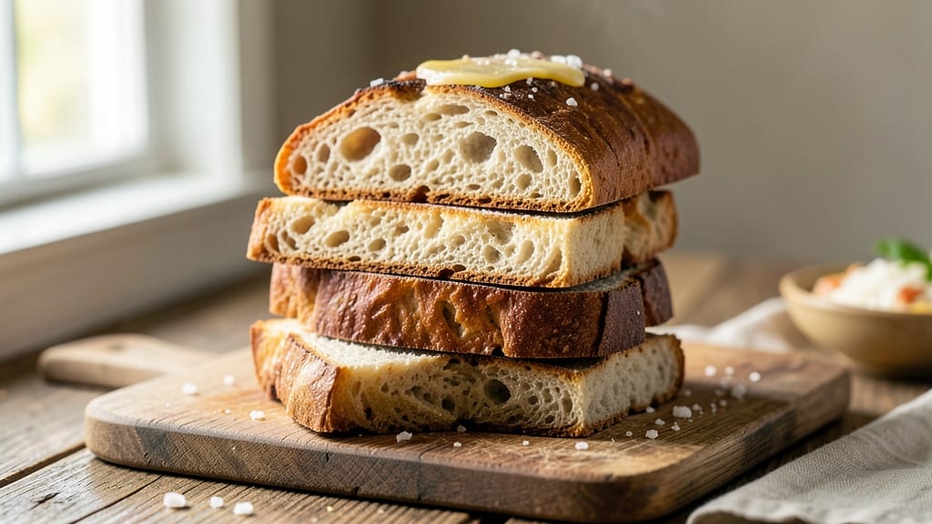 All-Purpose Flour Sourdough Sandwich Bread Recipe: Crusty Exterior, Pillowy Softness Inside