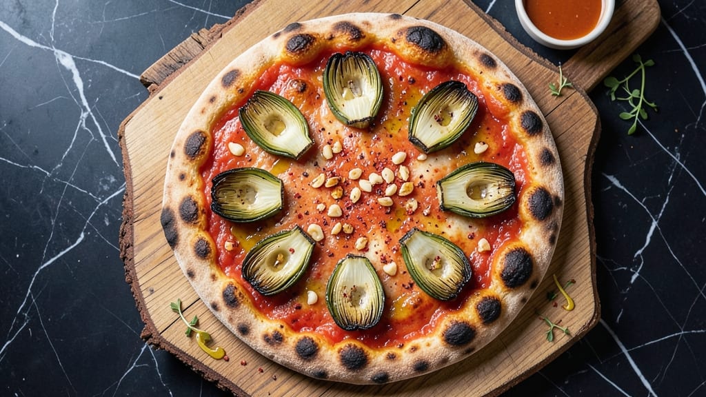 Artichoke Flatbread Pizza Recipe: Charred Hearts and Crispy Edges
