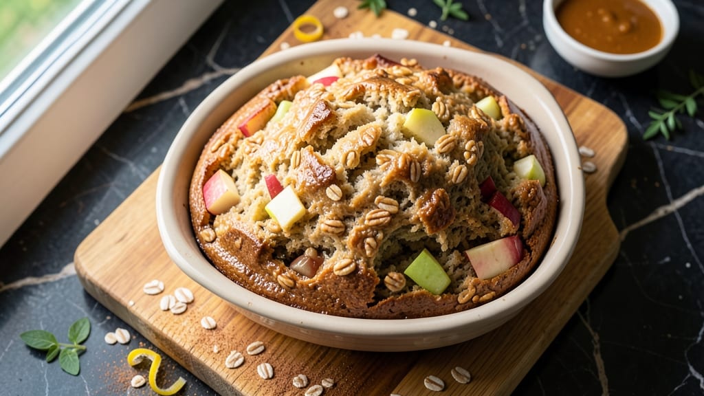 Apple Oatmeal Bread Machine Recipe: Spiced Apple Swirls and Crusty Crown Magic