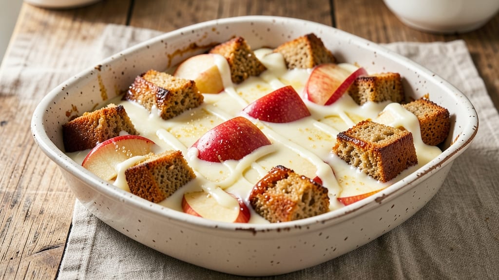Apple Bread and Butter Pudding Recipe: Warm Spice-Infused Layers With Buttery Crust Magic