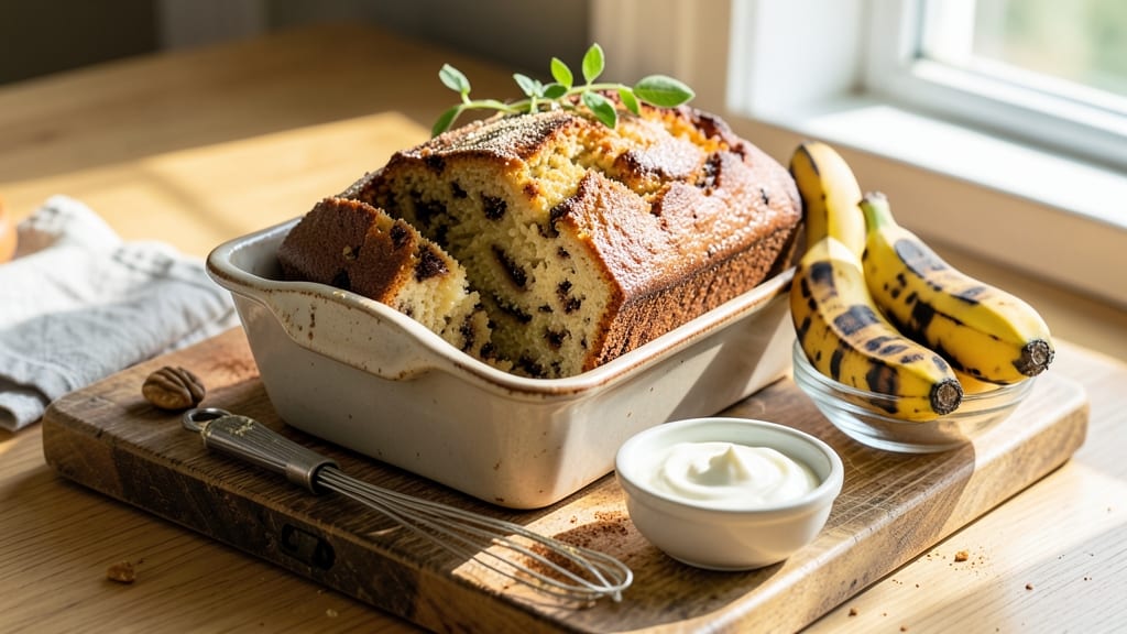 A to Z Banana Bread Recipe: No-Fail Moistness With Walnut Swirls