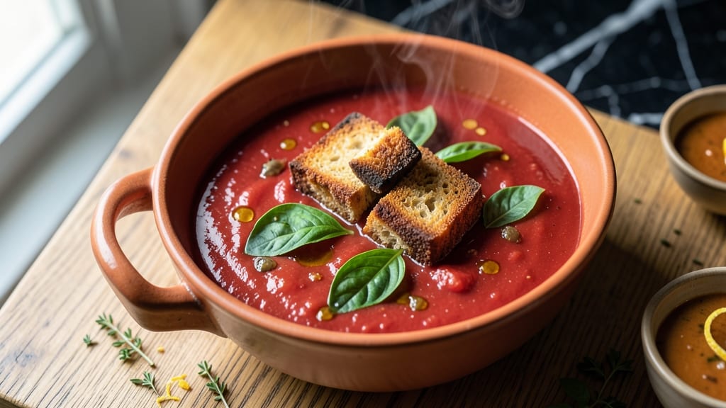 Atlanta Bread Company Tomato Basil Soup Recipe: Silky Smooth With Fresh Herb Brightness