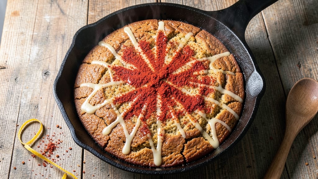 Ayesha Curry Cast Iron Cornbread Recipe: Smoky-Spiced Crust with Vanilla-Butter Swirls