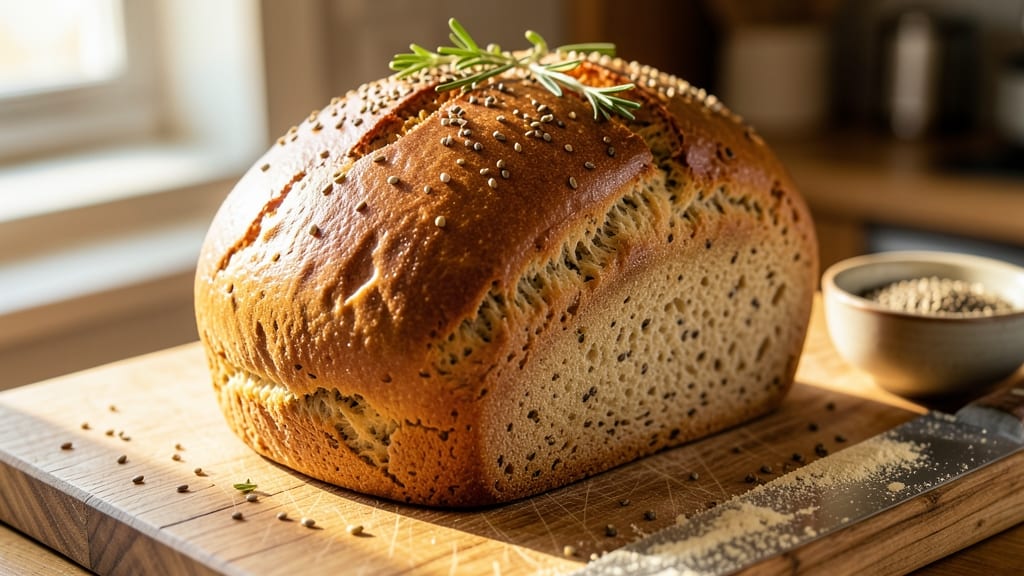Almond Flour and Flaxseed Bread Recipe: Gluten-Free Crust With Seed-Packed Moistness