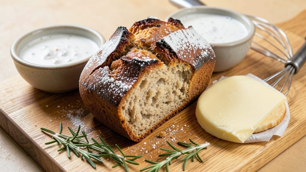 American Soda Bread Recipe: Buttermilk-Powdered Crust With No-Knead Ease