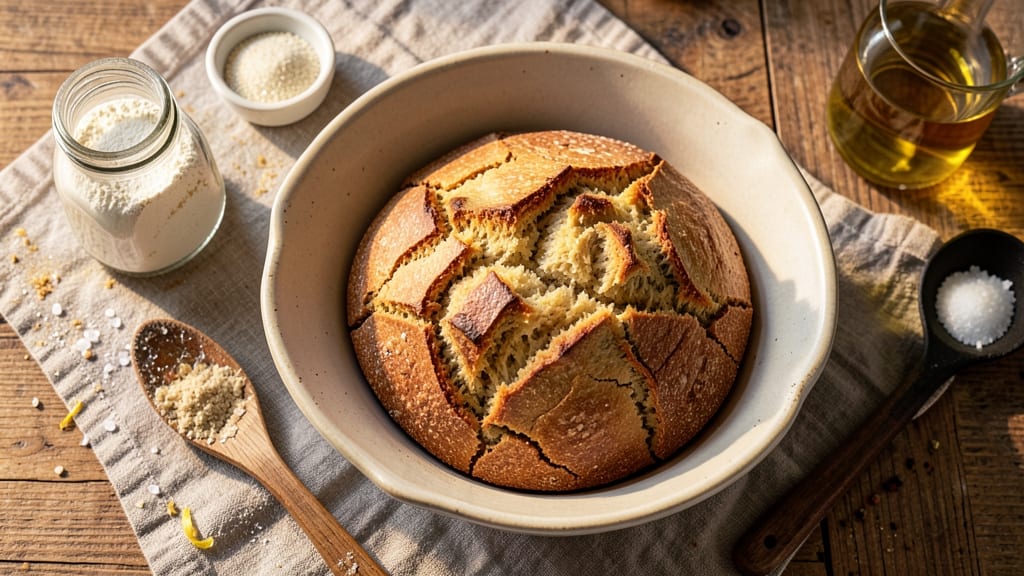 Almond Flour Yeast Bread Recipe With No Eggs: Nutty Rise Without Dairy or Gluten Grains