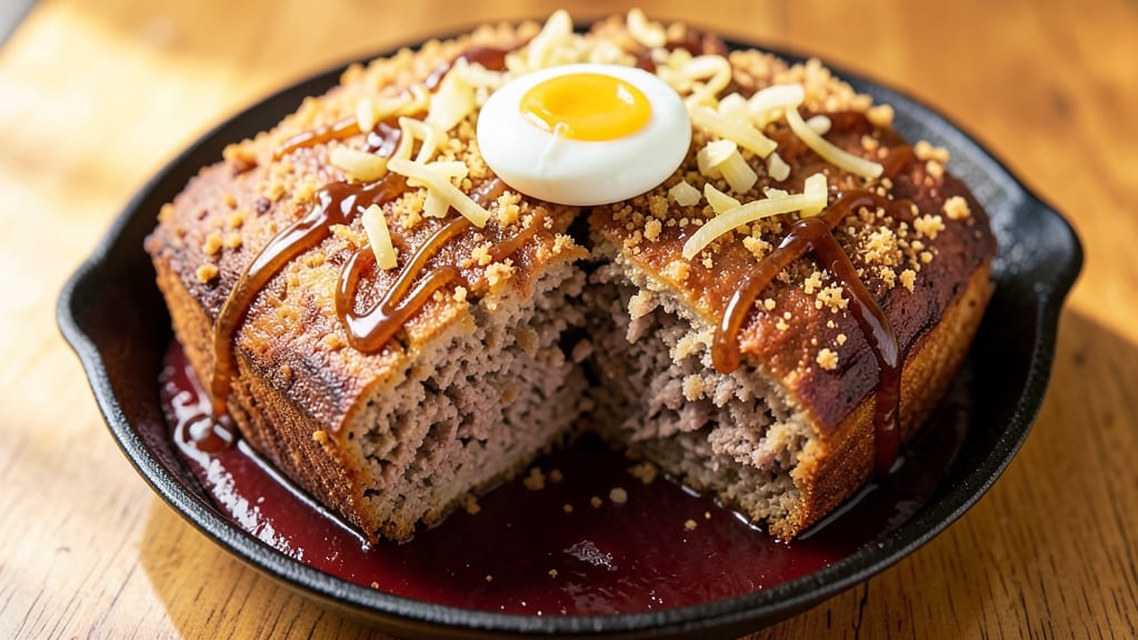 2 Lb Meatloaf Recipe with Bread Crumbs All: Glazed Crust and Juicy Interior