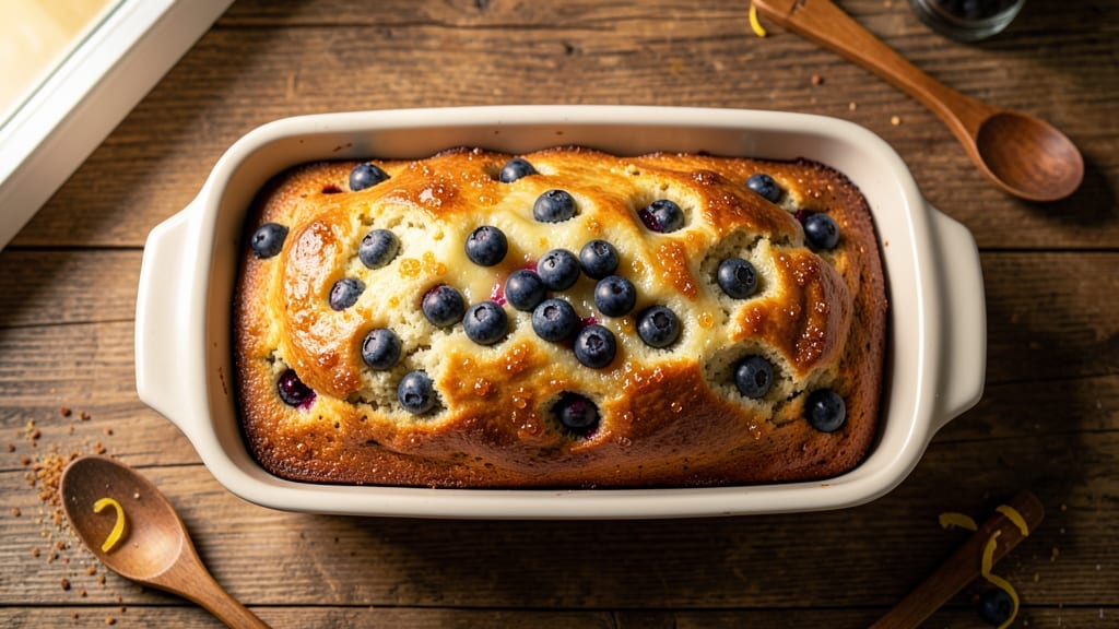 Applesauce Blueberry Bread Recipe: Fruit-Infused Loaf With Caramelized Top