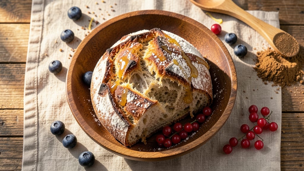 Alaskan Sourdough Bread Recipe: Wild Berry Swirls and Tangy Crust Magic