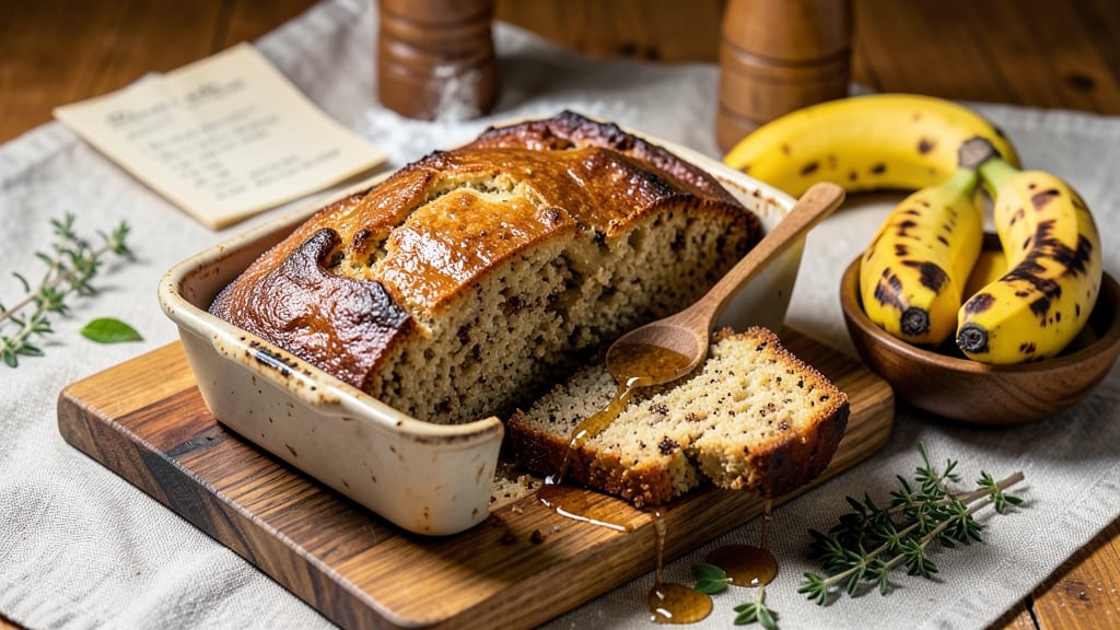 Authentic Banana Bread Recipe: Warm Spice Swirls and Dense Moistness