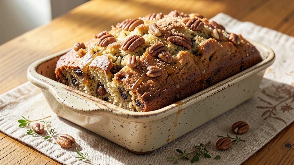 Autumn Banana Bread Recipe: Vanilla Bean Swirls and Warm Cinnamon Crunch