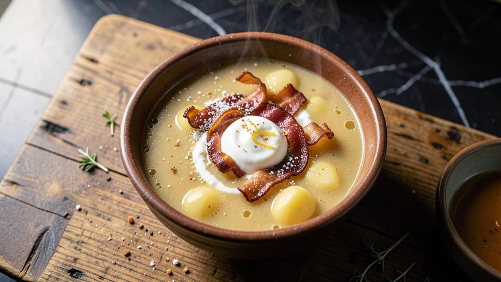 Atlanta Bread Company Potato Soup Recipe: Velvety Creaminess With Crispy Bacon Bits