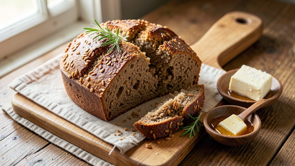 All Bran Brown Bread Recipe: Fiber-Packed Crust With Hearty Whole Grain Crumb