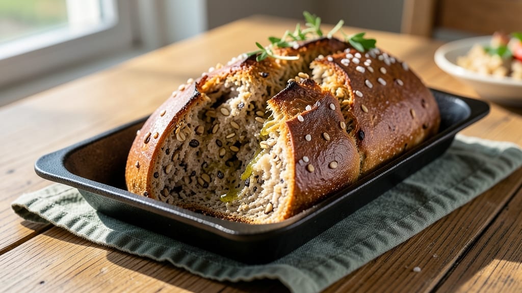 7-Grain Bread Machine Recipe: Whole-Grain Crunch With Chewy Texture Inside