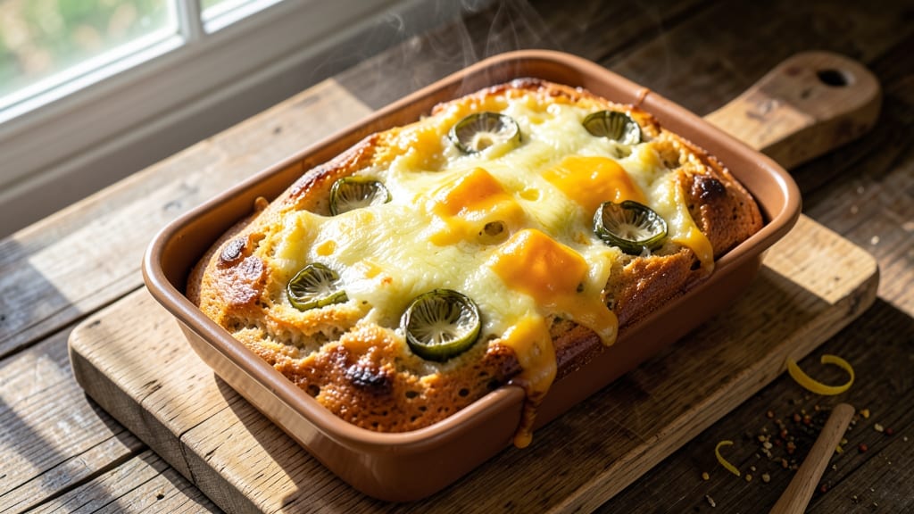 Artichoke Cheese Bread Recipe: Golden Crust With Herby Cheese Pull