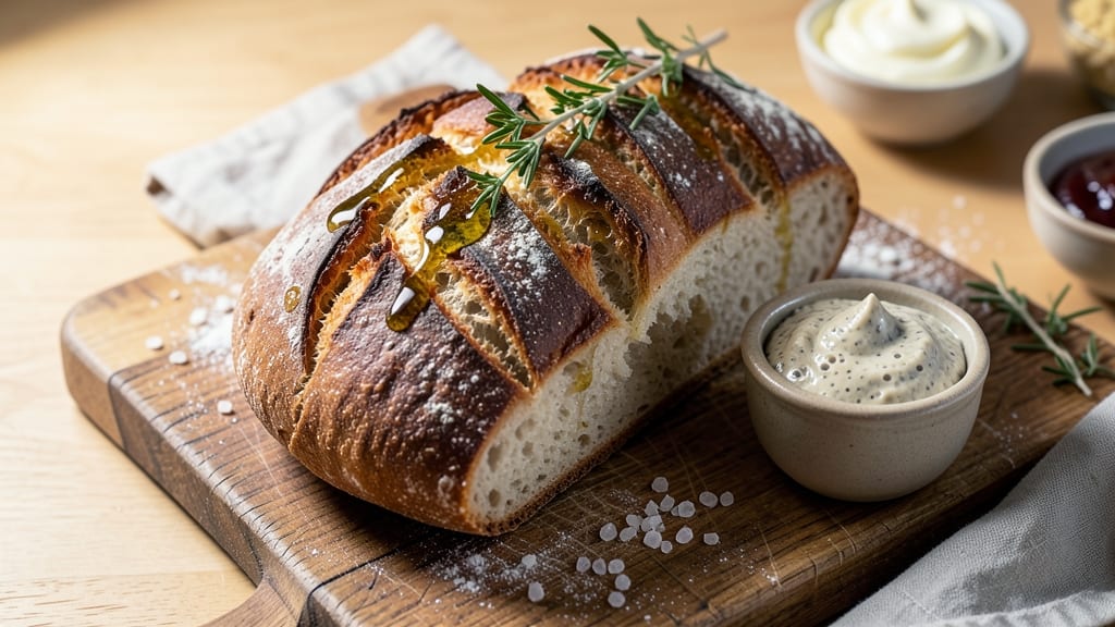 Artisan Bread In 5 Minutes A Day Sourdough Recipe: Hands-Off Rise to Crusty Golden Loaves