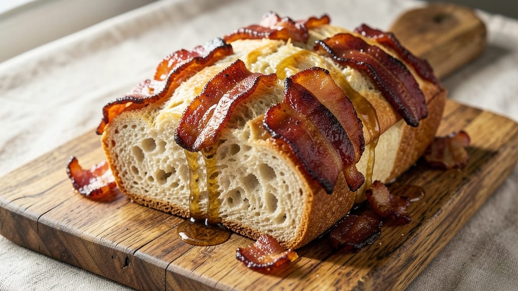 Bacon Beer Bread Recipe: Smoky-Sweet Swirls With Crispy Crust