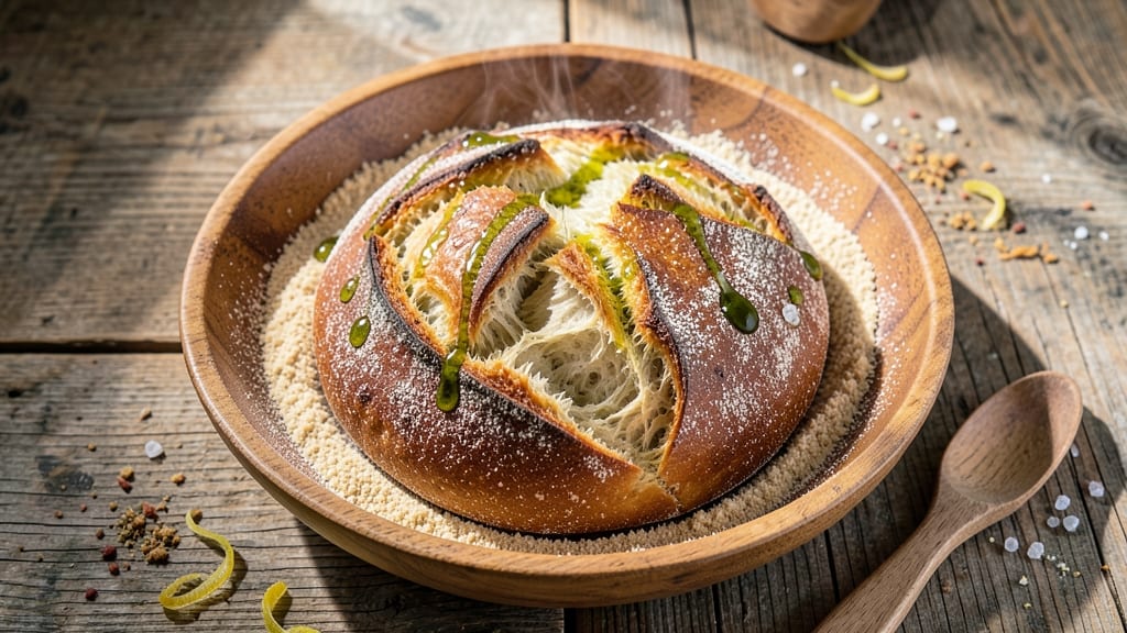 Authentic Tuscan Bread Recipe: Rustic Crust and Olive Oil Magic