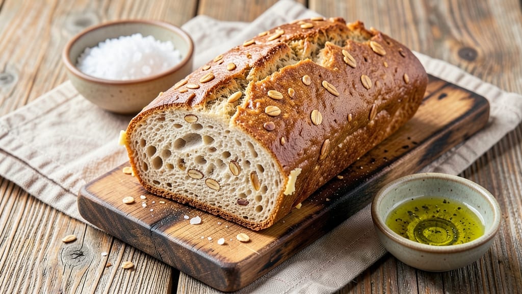Artisan Oat Bread Recipe: Hands-Off Rise to Crusty Nutty Loaves
