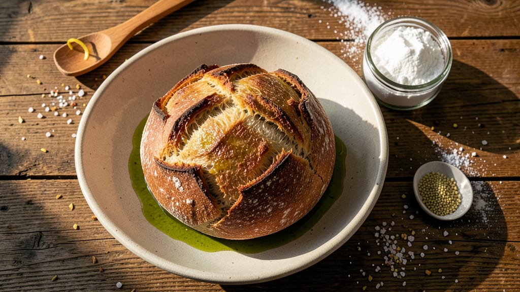 Artisan Bread Recipe Using Bread Flour: Crusty Crown With Pillowy Crumb Magic