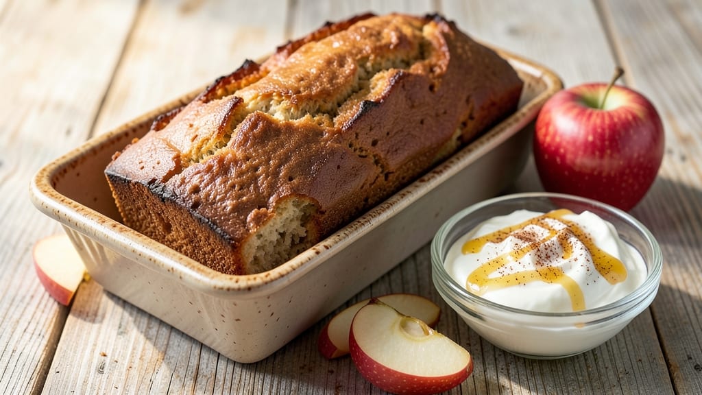 Apple Bread With Yogurt Recipe: Moist Crumb and Tangy Swirls in One Bake