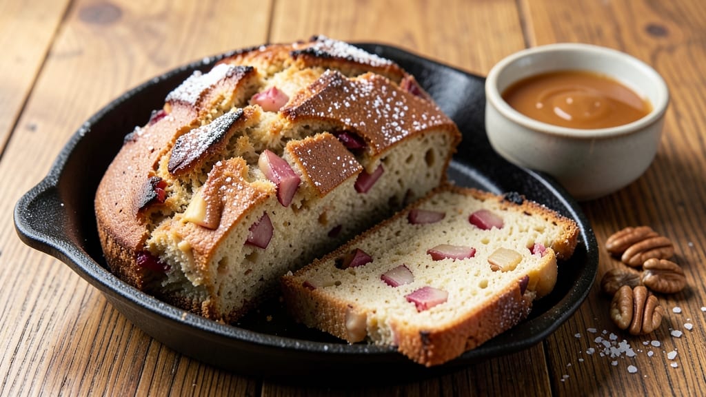 Apple Breakfast Bread Recipe: Cinnamon-Apple Swirls With Crusty Crown Magic