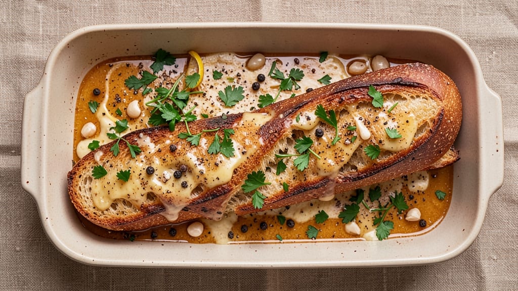 Amazing Garlic Bread Recipe: Buttery, Toasted Crunch With Garlicky Perfection