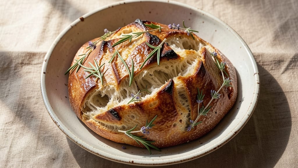 Artisan Bread Recipe With Herbs: Freshly Baked Fragrance in Every Slice