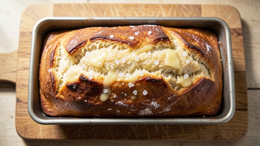9x5 Loaf Pan Bread Recipe: Hands-Off Rise to Crusty Crunch