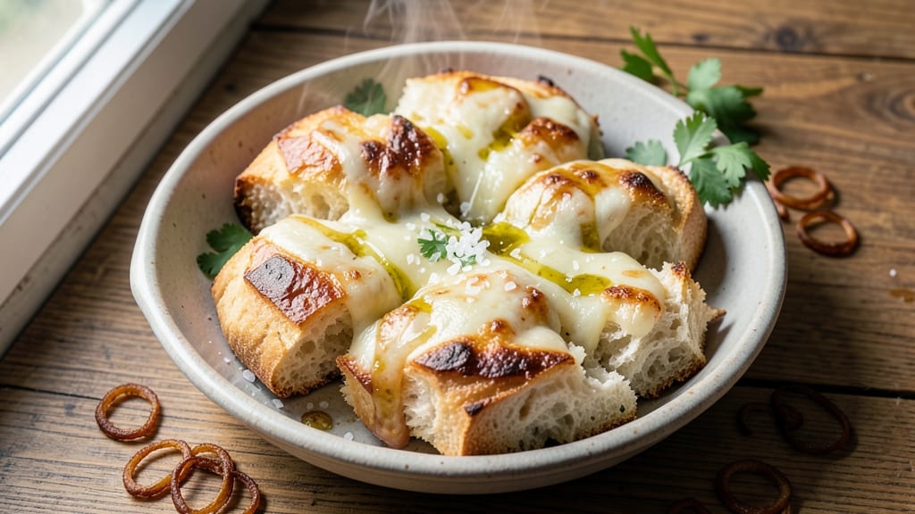 Arabic Cheese Bread Recipe: Flaky Layers Stuffed With Melted Akkawi