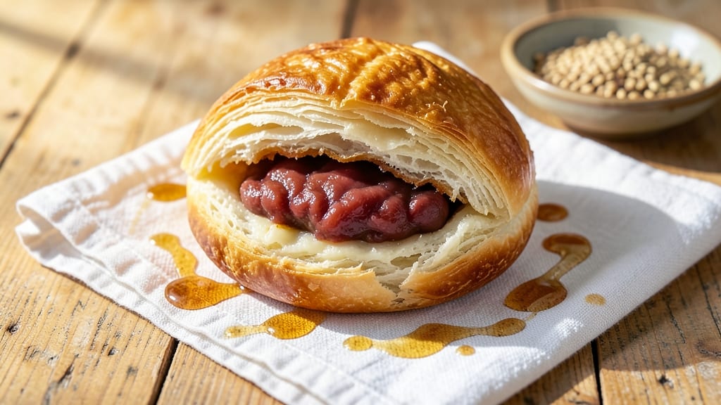 Anpan Bread Recipe: Sweet Red Bean Filling in Crusty Bites