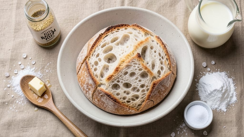 Babish Bread Recipe: No-Knead Sourdough With Tangy Crust
