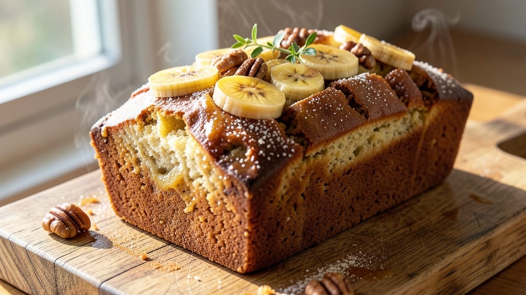 Amazing Moist Banana Bread Recipe: Warm Spice-Infused Swirls and Ultra-Tender Crumb