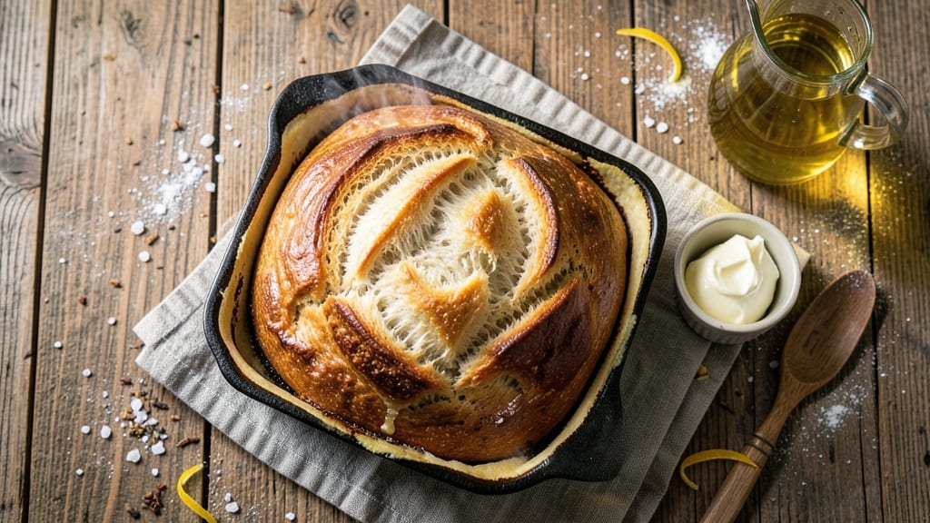 9x5 Bread Recipe: Slow-Baked Crust With a Soft, Even Crumb