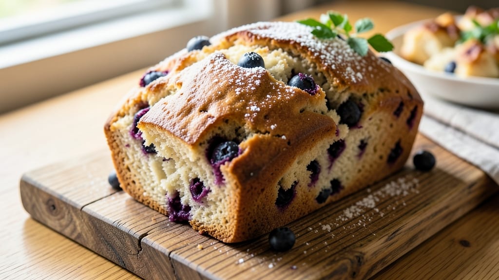 Amish Blueberry Bread Recipe By Daughter: Warm Spice Swirls and Juicy Berries in Every Slice