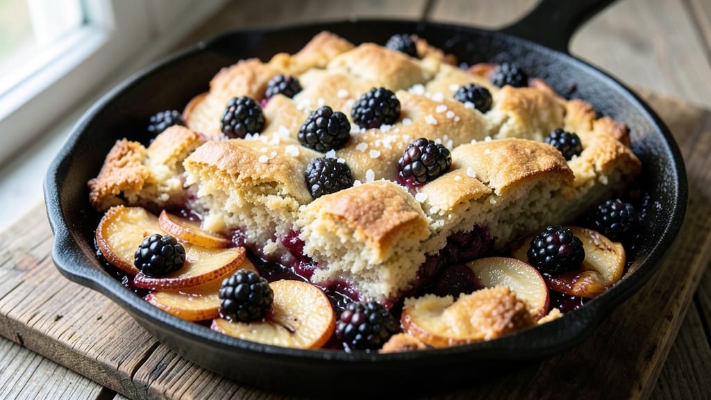 Apple Barn Blackberry Cobbler Bread Recipe: Triple-Fruit Swirls and Crusty Crown Magic