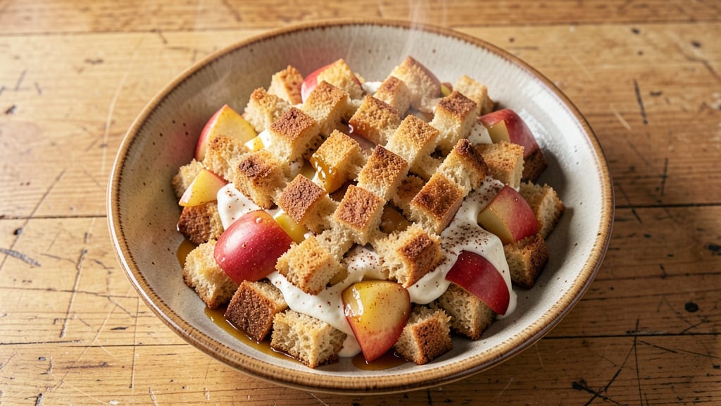 Apple Bread Pudding Recipe Healthy: Warm Spice-Infused Bites with Lightened Crumb