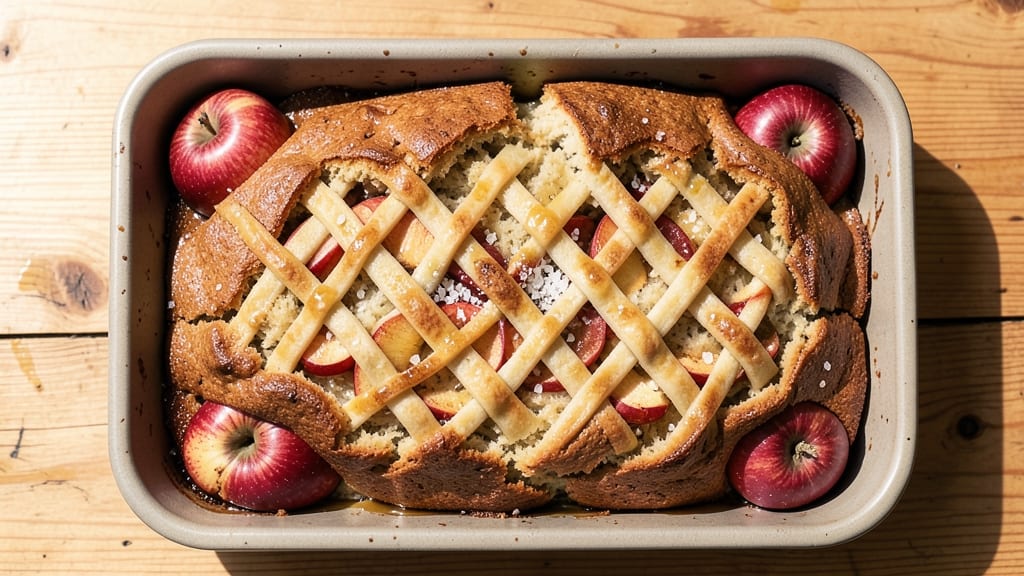 Apple Tea Bread Recipe: Spiced Apple Cider Filling in Buttery Layers