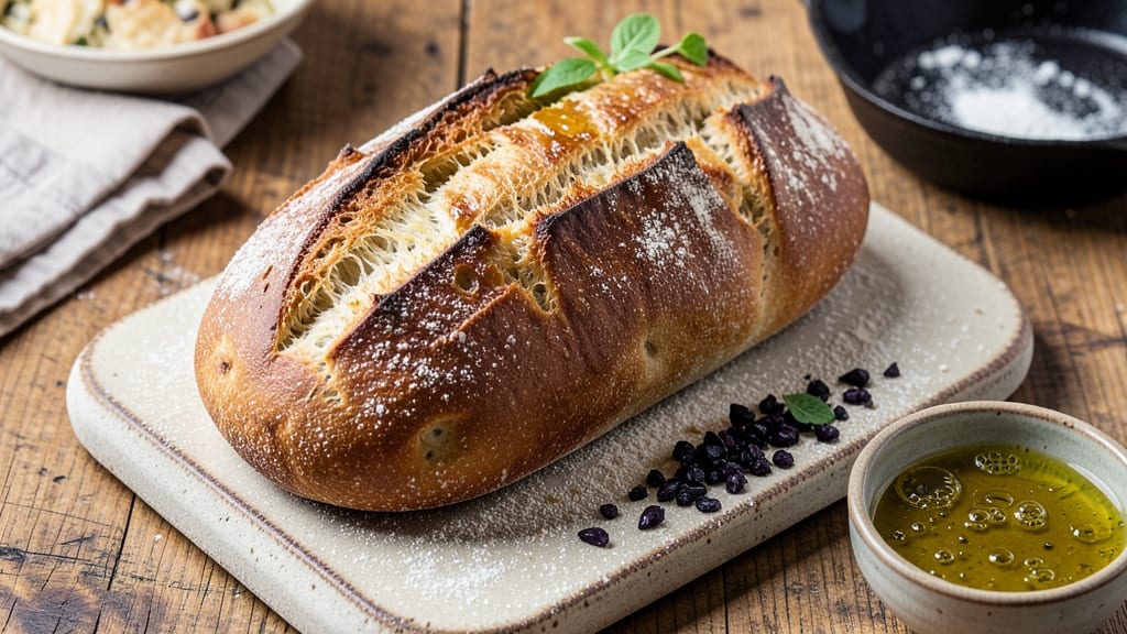 Artisan Bread Recipe Using Active Dry Yeast: Hands-Off Rise to Crusty Golden Crunch