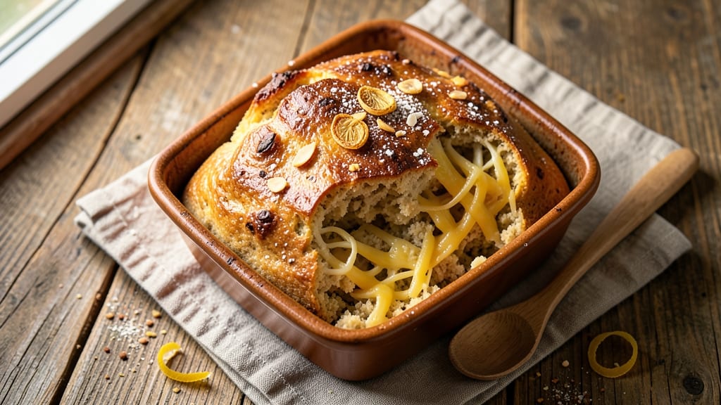 Almond Flour Cheese Bread Recipe: Nutty-Grain Crust With Melty Cheese Center